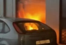 У Дніпрі на Набережній Перемоги зайнялася АЗС: постраждав чоловік