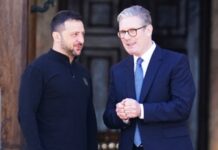 Перед зустріччю з Трампом Зеленський провів окрему телефонну розмову з Стармером