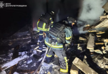 Надзвичайники ДСНС ліквідували пожежу, яка виникла внаслідок обстрілу Тернівки