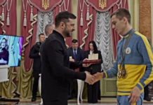 Спортсмена з Дніпропетровщини нагороджено орденом «За заслуги»