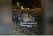 У Кривому Розі автомобіль з’їхав у кювет та перекинувся: подробиці ДТП