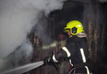 ОВА: вночі кілька десятків російських БпЛА атакували Одещину, виникла масштабна пожежа