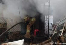 У Синельниківському районі через влучання дрону сталася пожежа