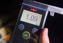 П’яний за кермом у комендантську годину: у Кривому Розі затримали 24-річного хлопця