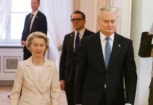 Науседа та фон дер Ляєн обговорили відповідь на порушення Білоруссю повітряного простору Литви