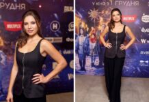 Альтернатива сукні на Новий рік: Тоня Хижняк показала елегантний лук із костюмним жилетом