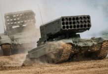 Дрони нацгвардійців знищили вогнеметну систему РФ “Солнцепьок” (відео)