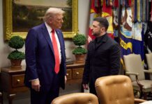 Зустріч Трампа і Зеленського завершилася, президенти розмовляють із лідерами Європи