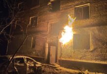 У Чернігові вибухнув дрон біля будинку: загорівся газопровід, постраждали 2 людини