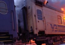 На Харківщині “Шахеди” поцілили у пасажирський поїзд: є поранені