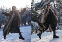 Екошуба і черевики на тракторній підошві: зимовий “лук” колишньої Цимбалюка