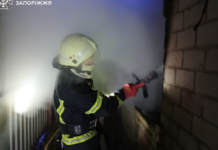Горів дах та кімната: вогнеборці Запоріжжя ліквідували пожежу в одному з районів міста