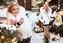 Куртка з хутряним коміром повертається в моду: як її носить Лілія Ребрик