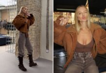 Колишня Цимбалюка показала байкерські чоботи – тренд весни 2026