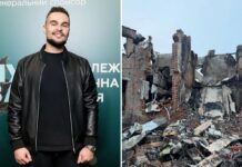 Російська ракета перетворила будинок українського співака на руїни: його родина опинилася в лікарні