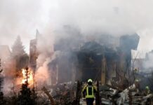 ОВА: на Київщині є загиблий та поранена, наслідки атаки РФ зафіксували у п’яти районах