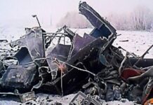 У Росії розбився вертоліт, троє членів екіпажу загинули