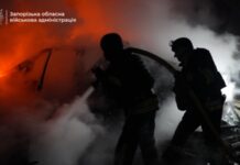 У Запоріжжі через удар РФ спалахнула пожежа – ОВА