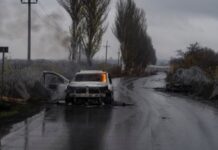 Армія РФ вдарила дроном по автівці «Укрпошти» на Сумщині, є постраждалі – ОВА