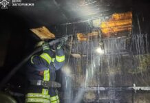 У Запоріжжі вночі загорівся торговельний кіоск