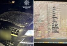 Дніпровські патрульні вночі виявили у громадянина підроблене посвідчення