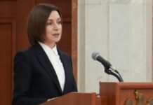 Санду: російський дрон, який впав у Молдові, містив вибухівку