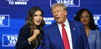 Трамп змінює міністра внутрішньої безпеки США – замість Крісті Ноем буде сенатор Маллін