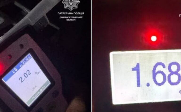 У Дніпрі під час комендантської години виявили кількох нетверезих водіїв