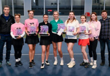 У Кам’янському відбувся жіночий парний турнір з тенісу до Міжнародного жіночого дня