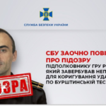 СБУ повідомила про підозру офіцеру гру рф за вербування неповнолітньої для коригування ударів