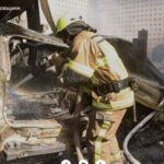 У Дніпрі ліквідували пожежу на території СТО