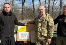 Мер Кам’янського відвідав бійців на Харківському напрямку та передав їм необхідне спецобладнання