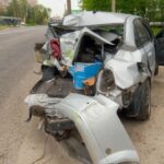 У Дніпрі на вулиці Космічній сталася ДТП за участю автобуса та двох легковиків