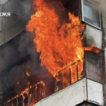 Запоріжжя: надзвичайники ліквідували пожежу у багатоповерховому будинку