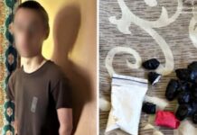 У Запоріжжі затримали чоловіка з 15 згортками та зіп-пакетом із наркотиками