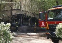У Дніпрі рятувальники ліквідували пожежу у закладі харчування