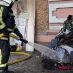 Запоріжжя: рятувальники ліквідували пожежу в магазині