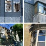 13 поранених, серед них дитина, внаслідок ворожого обстрілу житлового кварталу у м. Дніпро: прокурори фіксують наслідки