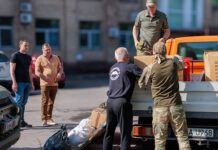 Камʼянське передало допомогу військовослужбовцям 138-ї Дніпровської зенітної ракетної бригади