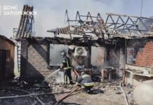 У Запорізькому районі під час пожежі постраждав чоловік