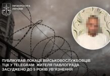 У Павлограді чоловіка засудили за публікацію даних про місця перебування працівників ТЦК