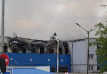 У Дніпровському районі через атаку дрона повністю знищено розподільчий центр АТБ