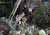 У центрі Дніпра горіла покинута будівля: пожежу гасили майже чотири години