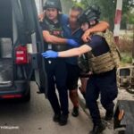На Дніпропетровщині під час повторного обстрілу постраждали троє працівників місцевої пожежної охорони