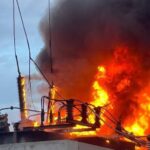 Через російський удар сім населених пунктів Дніпропетровщини залишилися без світла