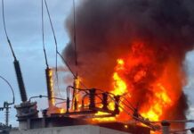 Через російський удар сім населених пунктів Дніпропетровщини залишилися без світла