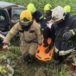 У Криворізькому районі зіткнулися Volkswagen Crafter та Renault Logan: рятувальники деблокували водія з пошкодженого автомобіля