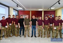 У Кам’янському до першої річниці 147-ї артилерійської бригади погасили пам’ятну поштову марку