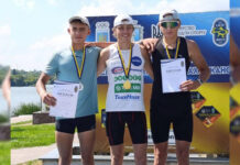 Веслувальники з Кам’янського здобули чотири медалі на чемпіонаті України
