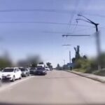 Перетин подвійної суцільної та виїзд на зустрічну смугу: у Кривому Розі патрульні зупинили порушника
